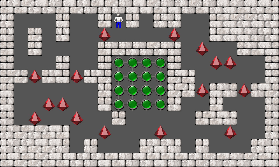 Sokoban Jean-Pierre Kent level 21